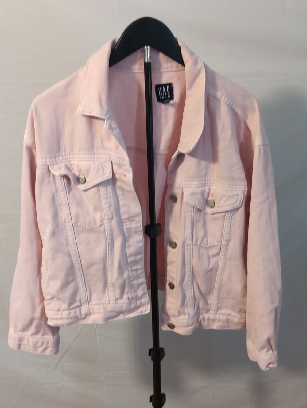 GAP Denim Pink Icon Jacket Size XL Cotton Blend 542507-00-1
